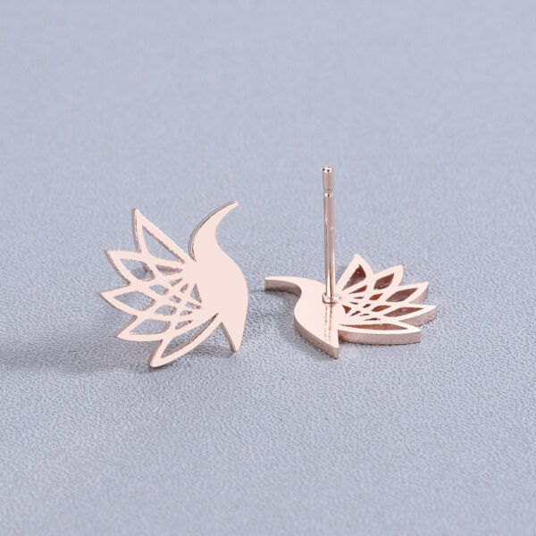 Little Bird Pigeon Stainless Steel Earrings Earings - Image 5