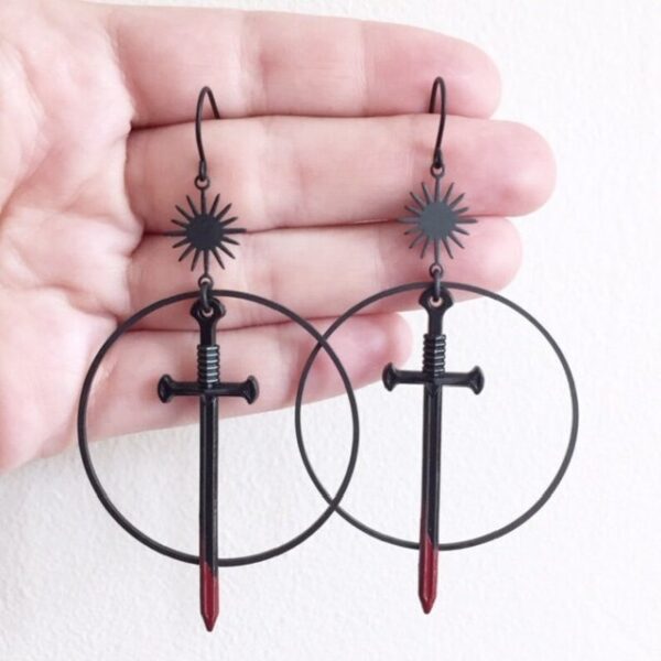 Earings Women Sweet Earring Crystal Set Boho - Image 6