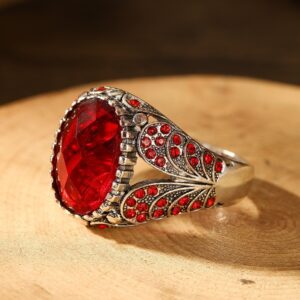 Women's Retro Simple And Exaggerated Personality Ring