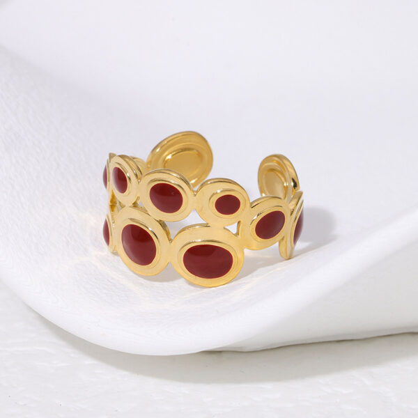 European, American And French Style Retro Open-end Personality Ring - Image 10