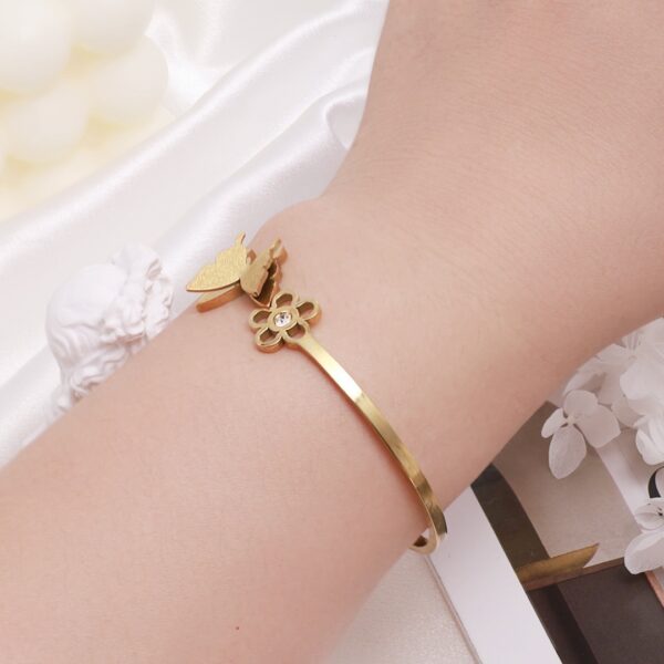 Bracelet With Butterfly,stainless Steel,Only Self-pickup Is Supported, And The Displayed Prices Are All Self-pickup Prices - Image 5