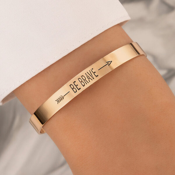 Bow Letter Personality Geometric Irregular Bracelet - Image 3