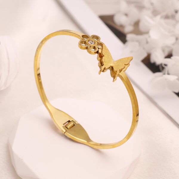 Bracelet With Butterfly,stainless Steel,Only Self-pickup Is Supported, And The Displayed Prices Are All Self-pickup Prices - Image 2