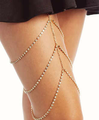 Body chain full of multi-layered leg chains - Image 7