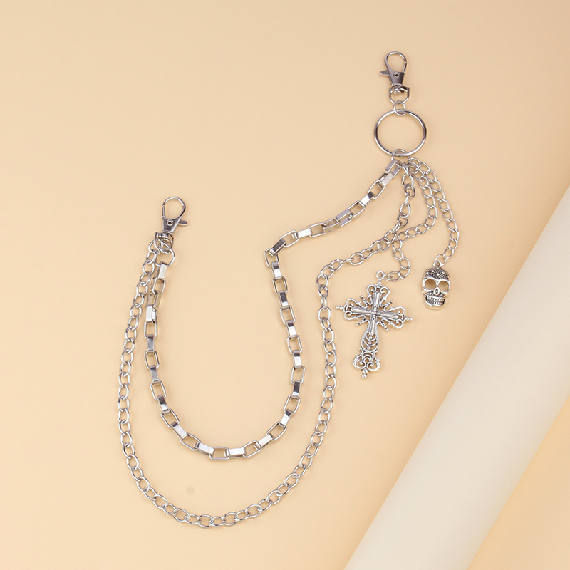 Layered Retro Skull Body Chains